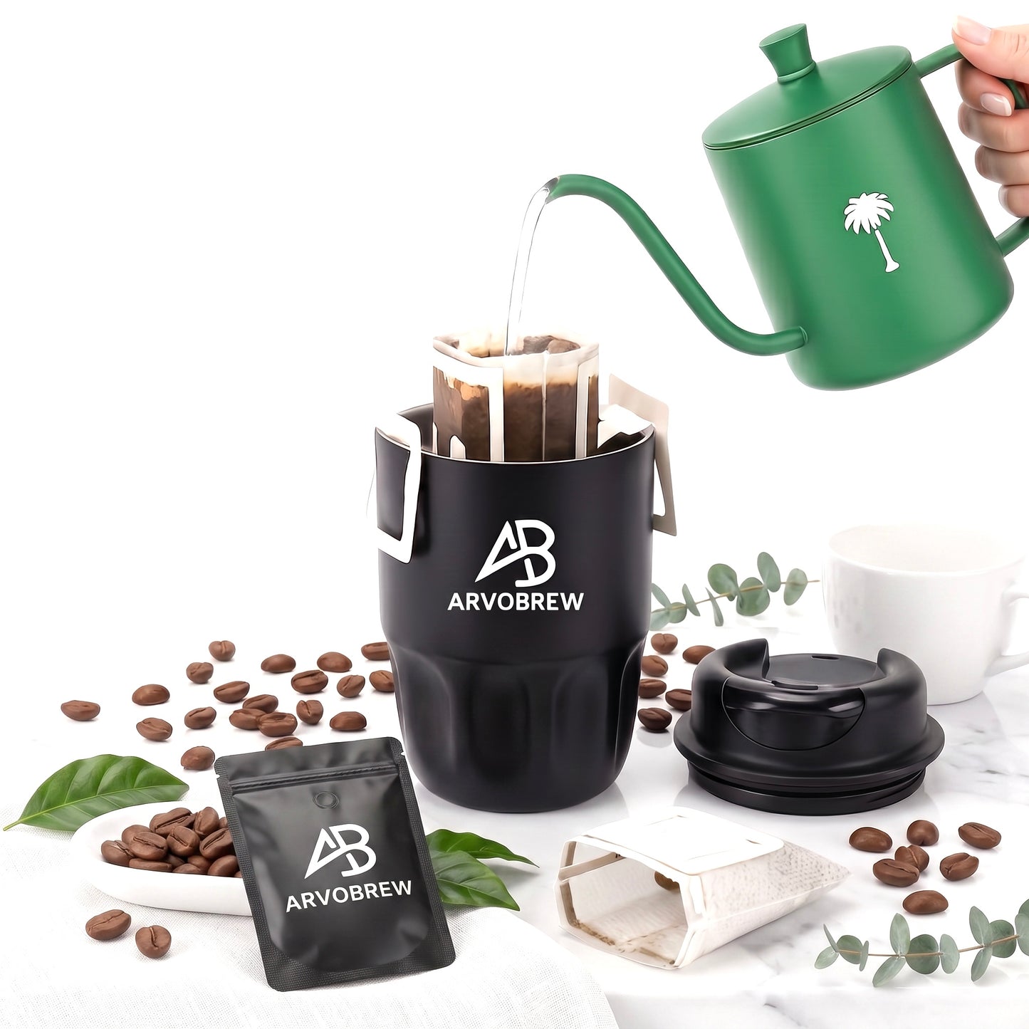 ARVOBREW Complete Pour-Over Coffee Kit